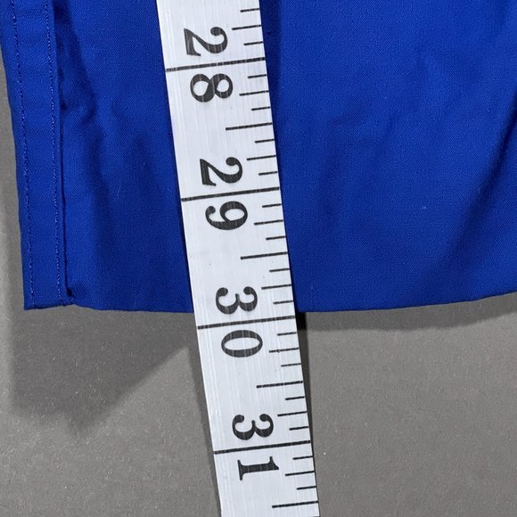 Merona Sport Men's Blue Track/Jogging Pants with White Snap Size Large - Picture 4 of 9